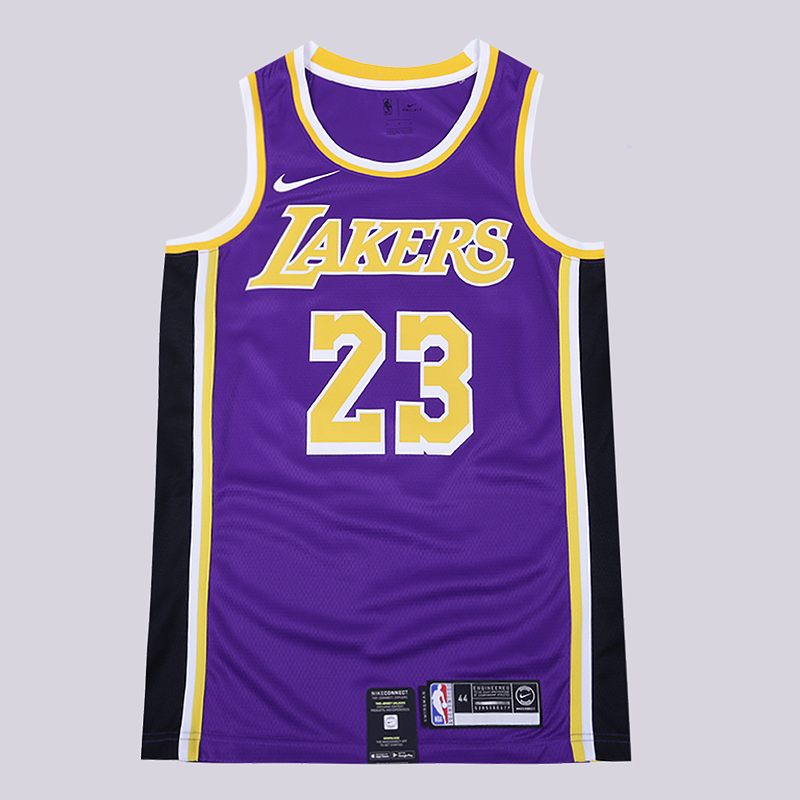 мужская фиолетовая майка Nike NBA LeBron James Statement Edition Swingman Jersey AA7097-514 - цена, описание, фото 1